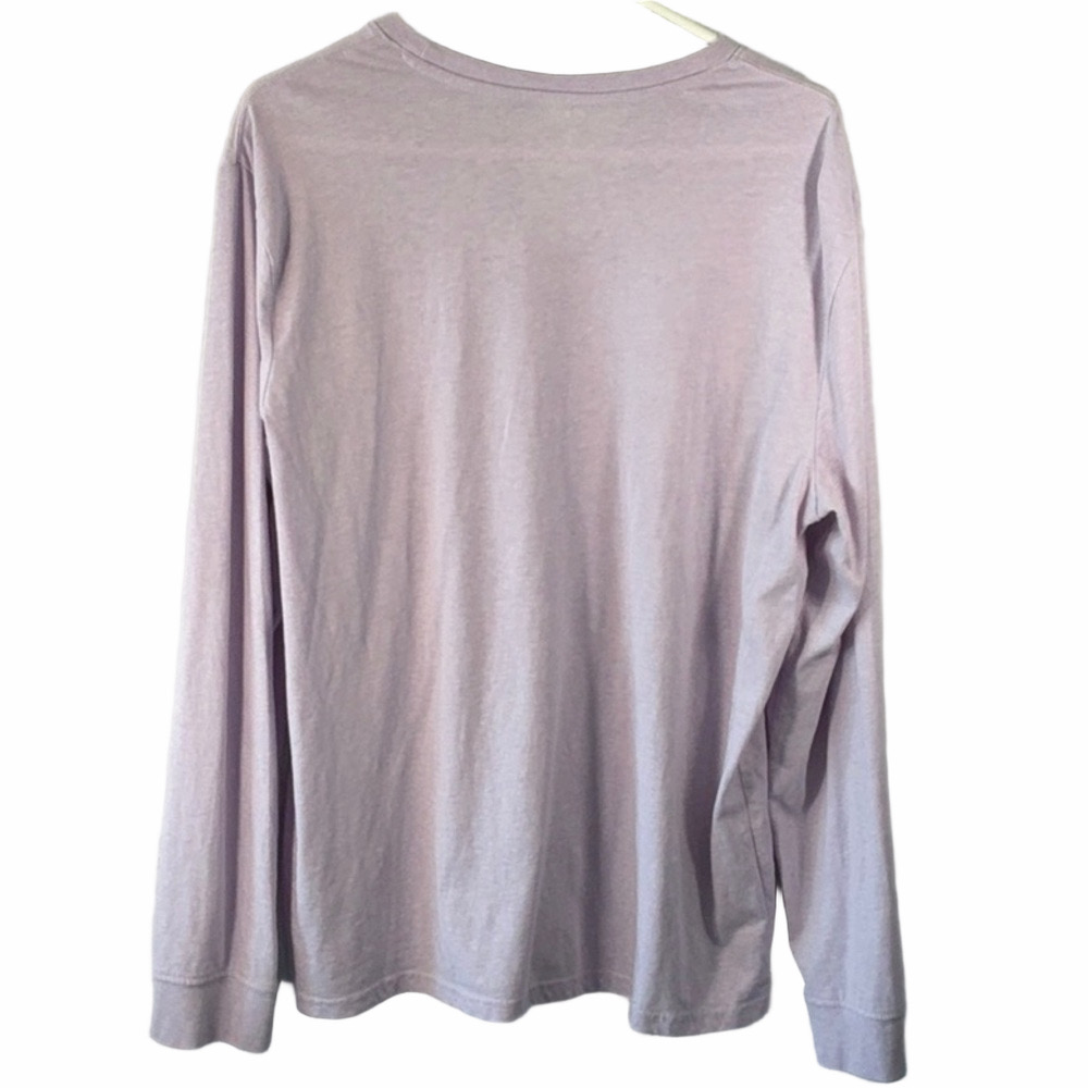 Sonoma Light Purple Long Sleeve Shirt - Picture 3 of 5